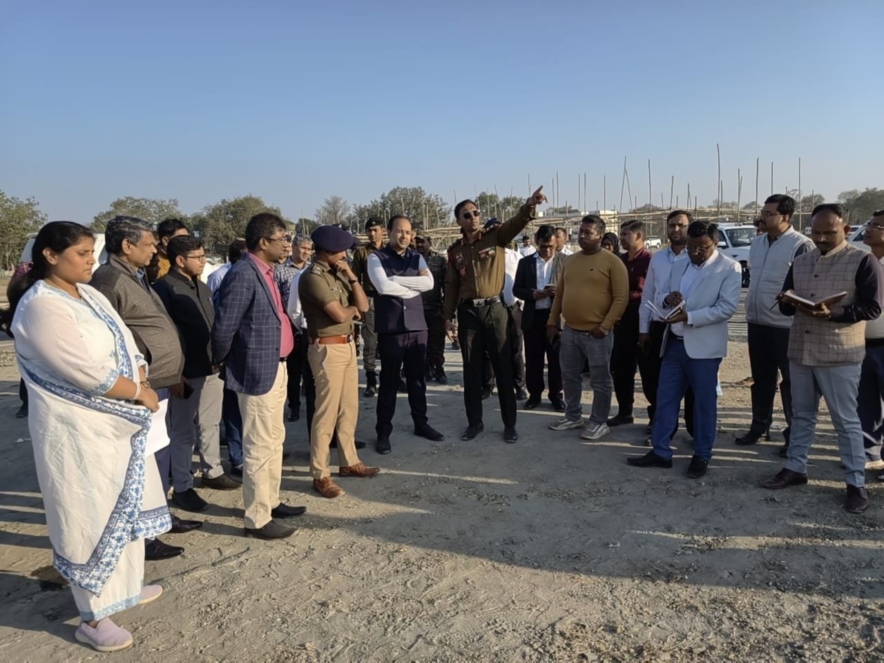 बोधगया में अग्निवीर भर्ती की तैयारी तेज, मगध विश्वविद्यालय परिसर का अधिकारियों ने किया निरीक्षण