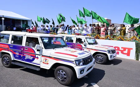 CM हेमंत सोरेन ने झारखंड पुलिस को सौंपे 1,485 आधुनिक वाहन, अत्याधुनिक 12 नये थानों का किया ऑनलाइन शिलान्यास