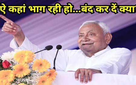 "ऐ कहां भाग रही हो...बंद कर दें क्या?", जानिए बेगूसराय की सभा में क्यों भड़के मुख्यमंत्री नीतीश कुमार