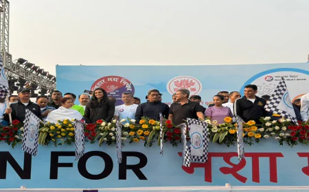 पटना मैराथन 2026 : दौड़े हजारों कदम, “नशामुक्त बिहार” के संकल्प को मिला जनसमर्थन