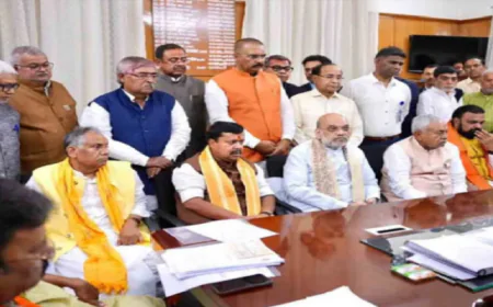 राज्यसभा चुनाव को लेकर गरमाया बिहार का सियासी पारा, NDA की ताबड़तोड़ बैठक, चार्टर प्लेन से आज पहुंचेंगे बीजेपी अध्यक्ष