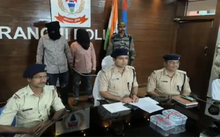 रांची के टीटोस मर्डरकेस का खुलासा, 4 आरोपी गिरफ्तार, नेटवर्क खंगालने में जुटी पुलिस