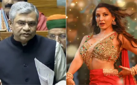 नोरा फतेही-संजय दत्त के अश्लील गाने पर संसद में हंगामा, बोलीं एक्ट्रेस - मेरे साथ हुआ धोखा, नहीं बताया गया सही मतलब