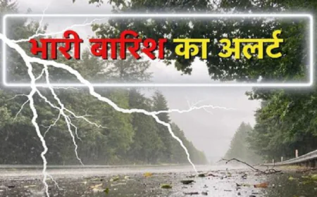 बिहार के लिए मौसम विभाग का अलर्ट, इन जिलों में आंधी के साथ होगी तेज बारिश, हो जाएं सावधान