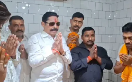 जेल से रिहाई के बाद पैतृक गांव नदावां पहुंचे अनंत सिंह, 100 गाड़ियों का काफिला रहा साथ, कहा : अब बेटा लड़ेगा चुनाव