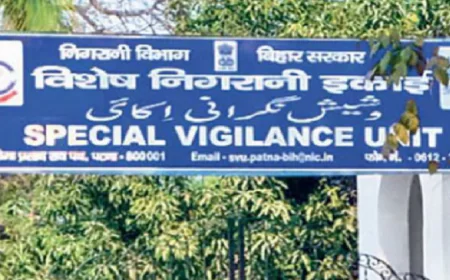 BREAKING : SVU की बड़ी कार्रवाई, शिवहर डीडीसी के आवास-दफ्तर और ससुराल में निगरानी की रेड, प्रशासनिक महकमे में मचा हड़कंप