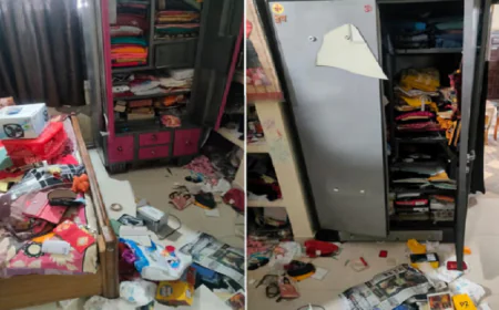 रांची में बेखौफ चोरों का तांडव, बंद घर में की 15 लाख रुपये की चोरी, इलाके में मची सनसनी