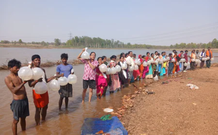 जलाशयों में महाझींगा पालन आदिम जनजातियों  की समृद्धि में सहायक : अमरेन्द्र कुमार 