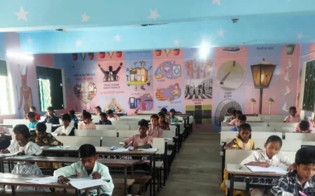 झारखंड के 82 मॉडल स्कूलों में नामांकन के लिए 19 जिलों के 60 परीक्षा केंद्रों पर प्रवेश परीक्षा संपन्न