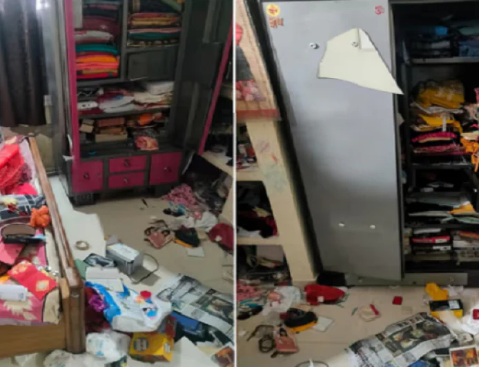 रांची में बेखौफ चोरों का तांडव, बंद घर में की 15 लाख रुपये की चोरी, इलाके में मची सनसनी
