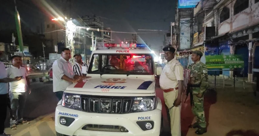 एक्शन में रांची SSP, आधी रात औचक निरीक्षण पर निकले SSP, कार्य में लापरवाही बरतने वाले पुलिस पदाधिकारी को किया सस्पेंड