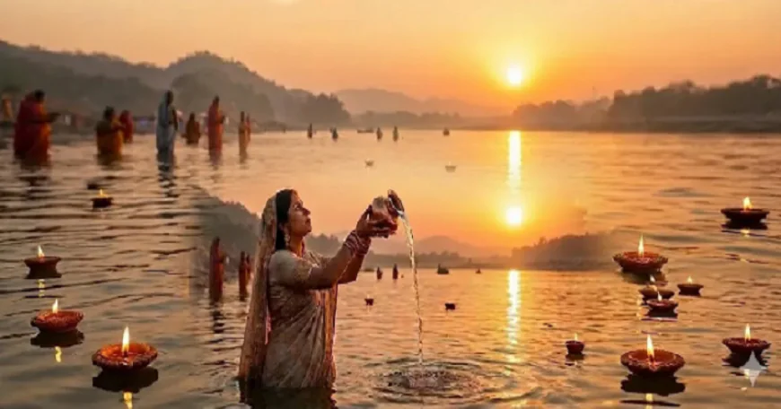 नहाय-खाय के साथ चैती छठ की आज से शुरुआत, व्रतियों ने किया गंगा स्नान, कद्दू भात का बनेगा महाप्रसाद