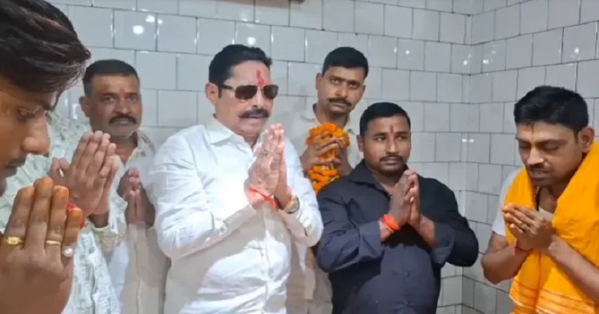 जेल से रिहाई के बाद पैतृक गांव नदावां पहुंचे अनंत सिंह, 100 गाड़ियों का काफिला रहा साथ, कहा : अब बेटा लड़ेगा चुनाव