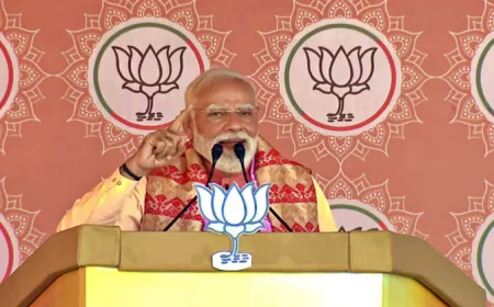 "कांग्रेस के 'राजकुमार' लगाएंगे हार का शतक", असम में PM मोदी की दहाड़, कहा : यहां जीत की हैट्रिक लगनी तय 