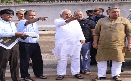 एक्शन में CM नीतीश, दानापुर-बिहटा एलिवेटेड रोड का किया निरीक्षण, अधिकारियों को दिया ये निर्देश 