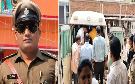 बेकाबू ट्रक ने बाइक सवार दारोगा को रौंदा, इलाज के दौरान पटना एम्स में हुई मौत, पुलिस महकमे में शोक की लहर