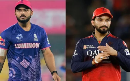 RR vs RCB: गुवाहाटी में राजस्थान और बेंगलुरु के बीच आज हाई-वोल्टेज टक्कर, जानें पिच रिपोर्ट और किसका पलड़ा रहेगा भारी