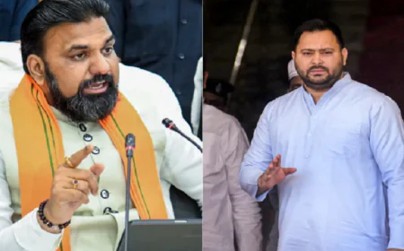 तेजस्वी ने तंज भरे शब्दों में सम्राट चौधरी को दी बधाई, कहा : इलेक्टेड CM को गद्दी से उतार Selected मुख्यमंत्री बनने पर शुभकामनाएं