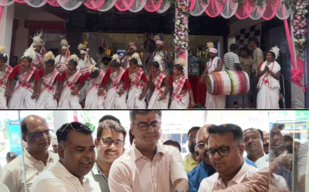 टाइटन वर्ल्ड एवं टाइटन आई+ कॉम्बो स्टोर का हटिया, रांची में भव्य शुभारंभ
