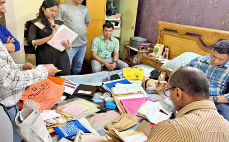 बड़ी खबर : पटना में SVU की रेड, कार्यपालक अभियंता के घर और दफ्तर पर छापा, एक करोड़ से अधिक की संपत्ति जुटाने का आरोप