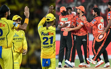 SRH vs CSK pitch report 2026 : रनों की होगी बारिश या गेंदबाजों की परीक्षा? सनराइजर्स हैदराबाद और चेन्नई सुपरकिंग्स मैच में जानिए कैसा रहेगा पिच का मिजाज