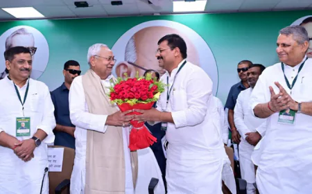 नीतीश कुमार ही चुनेंगे JDU विधायक दल का नेता, पार्टी ने सर्वसम्मति से किया अधिकृत, 2030 में 200 सीट जीतने का लक्ष्य