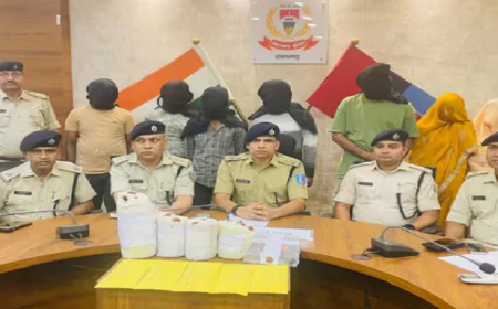 रामगढ़ पुलिस को मिली बड़ी कामयाबी, शिवशंकर ज्वेलर्स लूटकांड का किया खुलासा, गिरफ्त में 7 आरोपी, बिहार-झारखण्ड के कई जिलों में हुई छापेमारी
