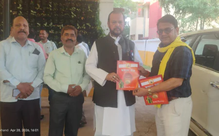 पूर्व केंद्रीय मंत्री सुबोधकांत सहाय से मिला JJWA का प्रतिनिधिमंडल 