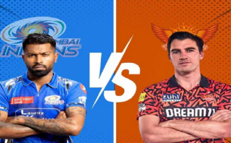 MI VS SRH : वानखेड़े में मुंबई इंडियंस और सनराइजर्स हैदराबाद आज आमने-सामने, जानिए कैसा रहेगा पिच का मिजाज