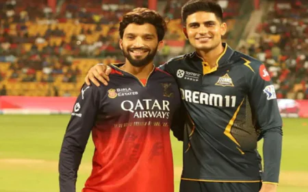 IPL 2026 : गुजरात टाइटंस और रॉयल चैलेंजर्स बेंगलुरु की भिड़ंत आज, जानिए कैसा रहेगा पिच का मिजाज