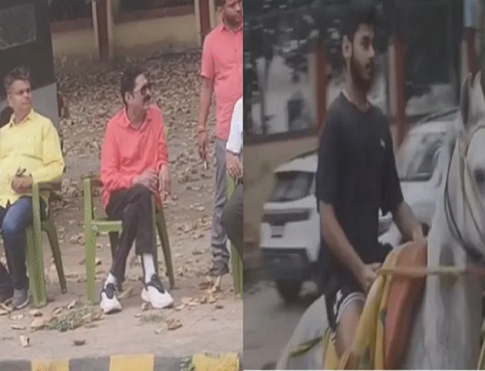 बेटे को घुड़सवारी सिखाते दिखे बाहुबली विधायक अनंत सिंह, छोटे पुत्र को IPS बनाने का है सपना