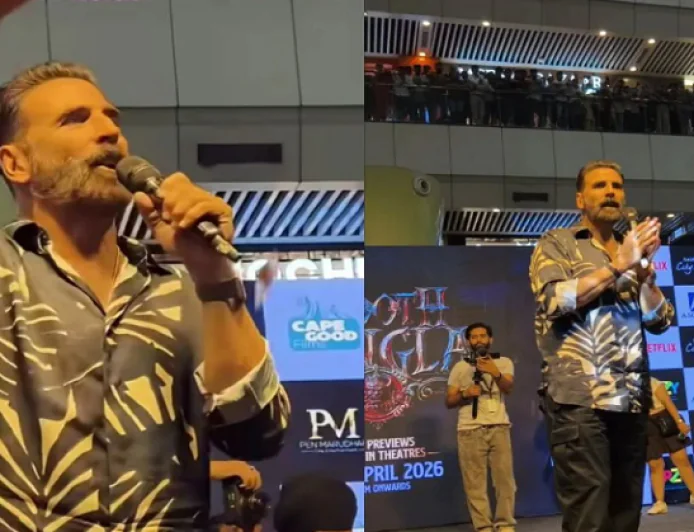 'भूत बंगला' के प्रमोशन में जुटे अक्षय कुमार, ग्रेटर नोएडा के मॉल में एक झलक पाने के लिए बेकाबू हुए फैंस, भीड़ देख गदगद हुए 'खिलाड़ी कुमार'