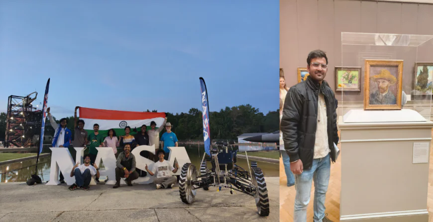 रांची निवासी मानस दीप्त झा व उनकी टीम 'ऐरावत' की मेहनत रंग लाई : नासा में लहराया भारत का परचम 