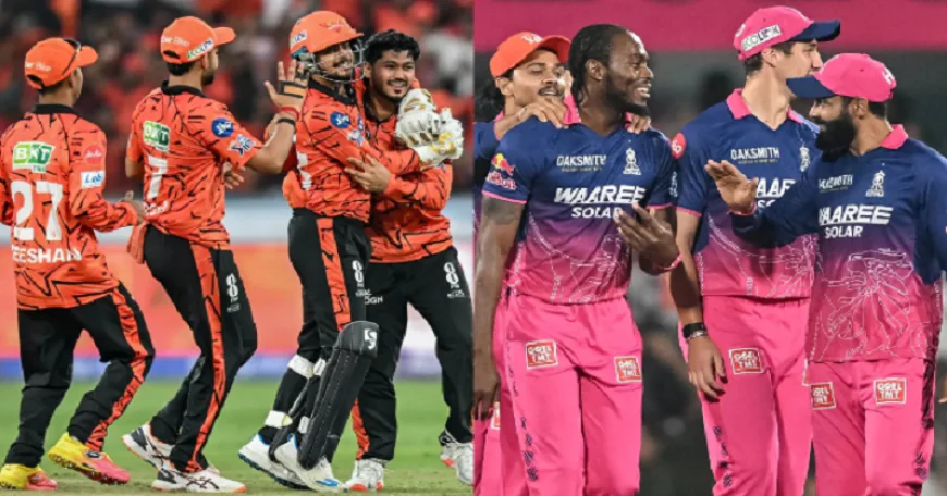 RR vs SRH Pitch Report : राजस्थान रॉयल्स और सनराइजर्स हैदराबाद का मुकाबला आज, रन, रोमांच और बड़े शॉट्स का दिखेगा संगम, जानिए पिच रिपोर्ट
