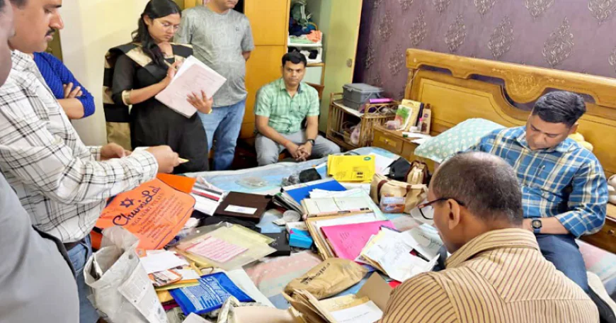 बड़ी खबर : पटना में SVU की रेड, कार्यपालक अभियंता के घर और दफ्तर पर छापा, एक करोड़ से अधिक की संपत्ति जुटाने का आरोप