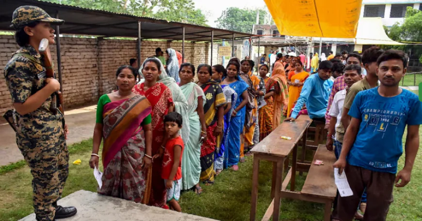 बड़ी खबर : पश्चिम बंगाल में वोटर्स में दिखा जबरदस्त उत्साह, दोपहर 3 बजे तक 78% वोटिंग, 152 सीटों पर जारी है मतदान