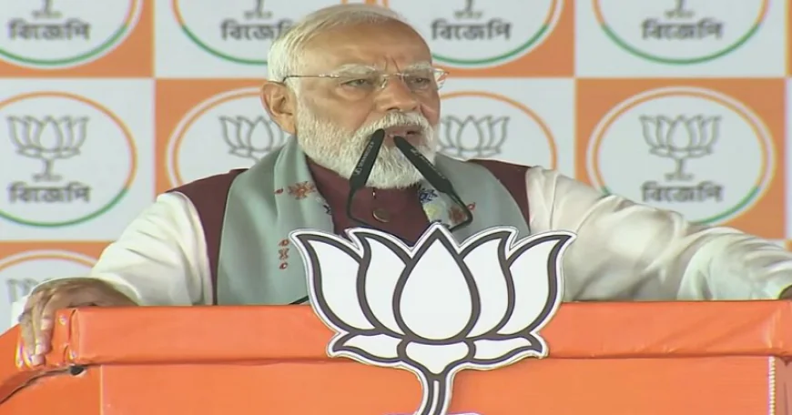 PM मोदी ने CM ममता बनर्जी पर ली चुटकी, कहा : झालमुड़ी मैंने खाई और 'झाल' TMC को लगी