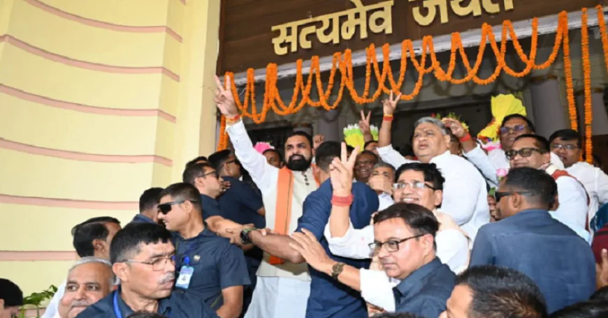 पहली परीक्षा में सम्राट चौधरी पास, विधानसभा में ध्वनिमत से विश्वासमत पारित, CM का तेजस्वी को जवाब - सत्ता किसी की बपौती नहीं