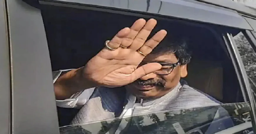 BIG NEWS : CM हेमंत सोरेन ने किया सरप्राइज, बगैर सुरक्षा काफिले के अकेले कार ड्राइव कर पहुंचे प्रोजेक्ट भवन, मचा हड़कंप 