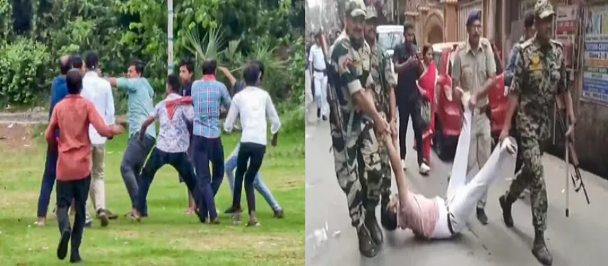 West Bengal Chunav 2026 : पश्चिम बंगाल में सेकेंड फेज की वोटिंग के दौरान कई जगहों पर तनाव और हंगामा, ISF ने TMC पर लगाया धमकाने का आरोप