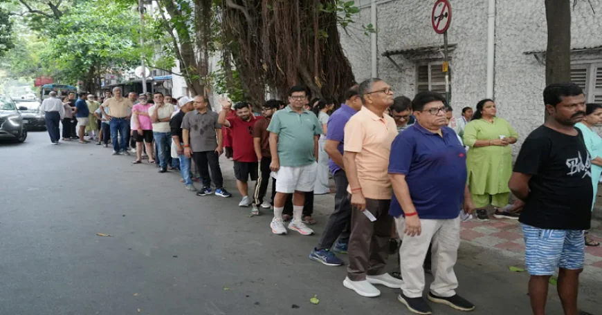 पश्चिम बंगाल में दूसरे चरण में भी बंपर वोटिंग, शाम 5 बजे तक 89.99% हुआ मतदान