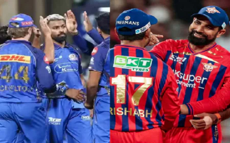 MI vs LSG Pitch Report : मुंबई इंडियंस और लखनऊ सुपरजायंट्स की भिड़ंत आज, जानिए कैसा रहेगा पिच का मिजाज
