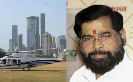 BIG NEWS : फिर टला बड़ा हादसा, आंधी-तूफान में फंसा एकनाथ शिंदे का हेलीकॉप्टर, पायलट ने तुरंत कराई लैंडिंग
