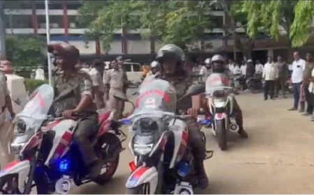 चतरा पुलिस को मिली 22 हाई स्पीड बाइक, अब संकरी गलियों और नक्सल क्षेत्रों में होगी तेज पेट्रोलिंग, लॉ एंड ऑर्डर को दुरुस्त करने पर फोकस