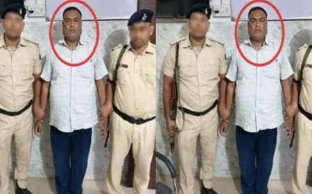 एक्शन में निगरानी, जिला कृषि कार्यालय में पदस्थापित बड़ा बाबू को 8 हजार रुपये घूस लेते रंगेहाथ किया गिरफ्तार