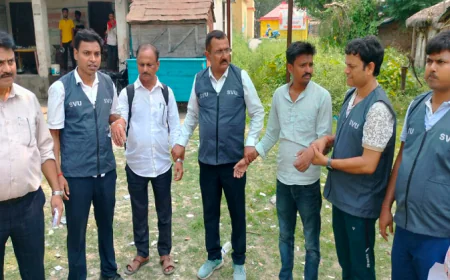 सहरसा में निगरानी की बड़ी कार्रवाई, महिषी अंचल कार्यालय के राजस्व कर्मचारी और दलाल को 16 हजार घूस लेते दबोचा