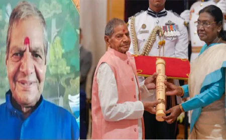 पद्मश्री भरत सिंह भारती के साथ ' नोनउर परगना ' को भी मिला सर्वोच्च सम्मान 