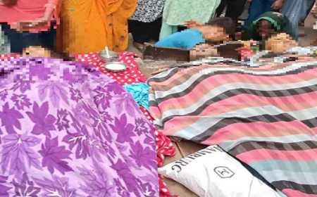 हजारीबाग में सेफ्टी टैंक बना काल, जहरीली गैस ने एक ही परिवार के तीन लोगों की ले ली जान