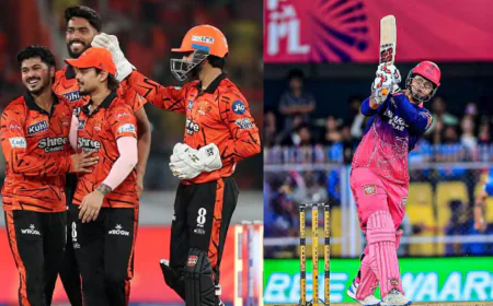 SRH vs RR Eliminator : हैदराबाद-राजस्थान के बीच हाईवोल्टेज जंग आज, जानें पिच रिपोर्ट और प्लेइंग 11