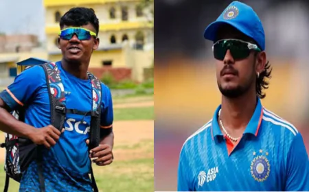 JPL 2026 Auction : रॉबिन मिंज बने सबसे महंगे खिलाड़ी, 15.25 लाख में कोयलांचल सुपर किंग्स ने खरीदा, कुमार कुशाग्र रहे अनसोल्ड, जानिए किस टीम से जुड़े ईशान किशन